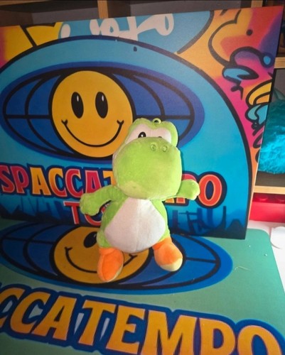 Peluche yoshi super - yoshi, mario
